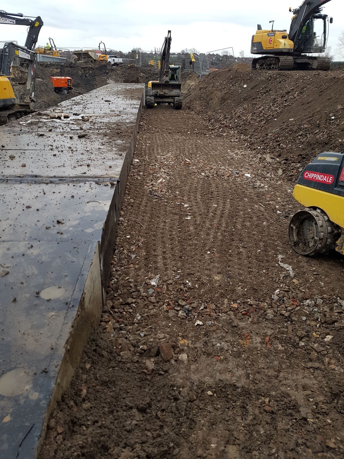 Groundworks project delivered by Durkan and Sons