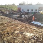 Ground preparation and external works underway at York University Heslington Campus