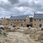 Completed Section 278 highway and drainage works at new development, Summerbridge, North Yorkshire
