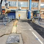 Durkan & Sons carrying out ducting and drainage works at Elland Road Stadium, Leeds